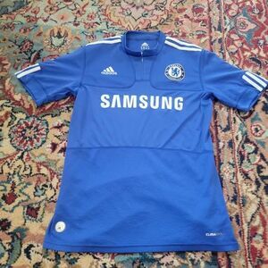Adidas Chelsea FC Samsung Soccer Jersey Men's Small